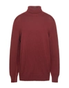 DRUMOHR DRUMOHR MAN TURTLENECK BRICK RED SIZE 46 MERINO WOOL,39757019BS 7