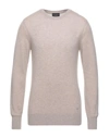 Emporio Armani Sweaters In Beige