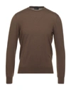 Drumohr Sweaters In Brown