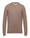 Drumohr Sweaters In Camel