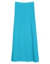 Balenciaga Long Skirts In Turquoise