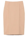 Patrizia Pepe Midi Skirts In Beige