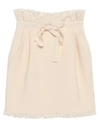 Alberta Ferretti Mini Skirts In White