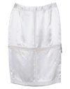 Mm6 Maison Margiela Midi Skirts In White