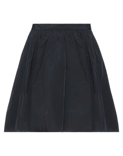 Blumarine Midi Skirts In Black