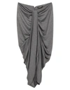 Isabel Marant Knee Length Skirts In Grey
