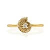Lee Renee Ammonite Diamond Ring - Gold In Diamond