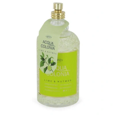 4711 Unisex Acqua Colonia Lime & Nutmeg Edc Spray 5.7 oz (tester) Fragrances 4011700744695 In Green