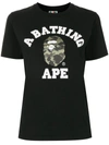 A BATHING APE CAMO COLLEGE 印花T恤