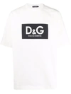 Dolce & Gabbana Logo-print Short-sleeved T-shirt In Weiss
