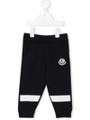 MONCLER LOGO-PATCH TRACK TROUSERS