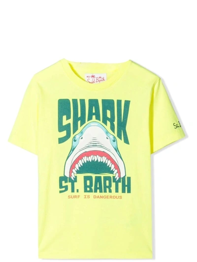 Mc2 Saint Barth Kids' Baby T-shirt With Print In Variante Unica