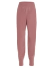Alberta Ferretti High-rise Knitted Sweatpants In Pink