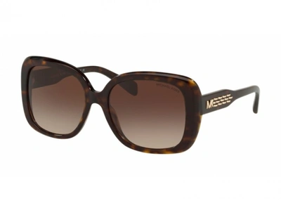 Michael Kors Smoke Gradient Butterfly Ladies Sunglasses Mk2081 300613 56 In Tortoise