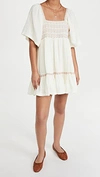 Free People Easy To Love Bubble Mini Dress