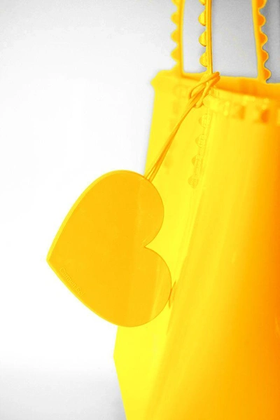 Carmen Sol Cuore Charm In Yellow