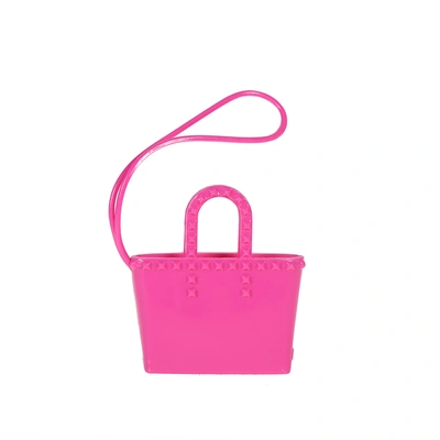 Carmen Sol Itsy Bitsy Tote Charm In Fuchsia