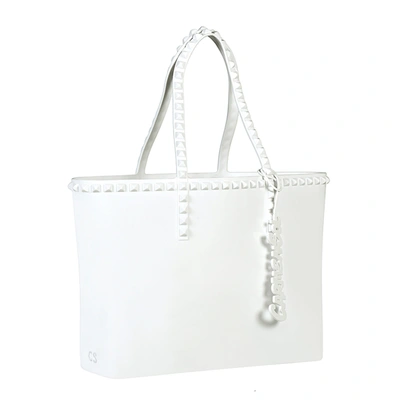 Carmen Sol Seba Mid Tote In White