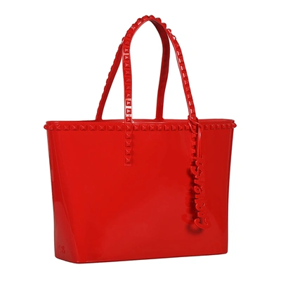 Carmen Sol Seba Mid Tote In Red