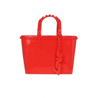 Carmen Sol Miriam Micro Mini Tote In Red