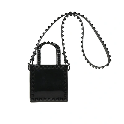 Carmen Sol Alice Mini Shoulder Bag In Black