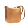 Carmen Sol Fico Large Crossbody In Rose Gold