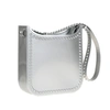 Carmen Sol Fico Large Crossbody In Silver