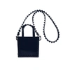 Carmen Sol Alice Mini Shoulder Bag In Navy Blue