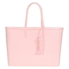 Carmen Sol Angelica Large Tote In Baby-pink