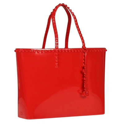 Carmen Sol Angelica Large Tote In Red