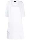 SIMONE ROCHA BOW DETAIL T-SHIRT DRESS,5A086FEA-F003-F8BF-4BA3-0B0FC918C0A5