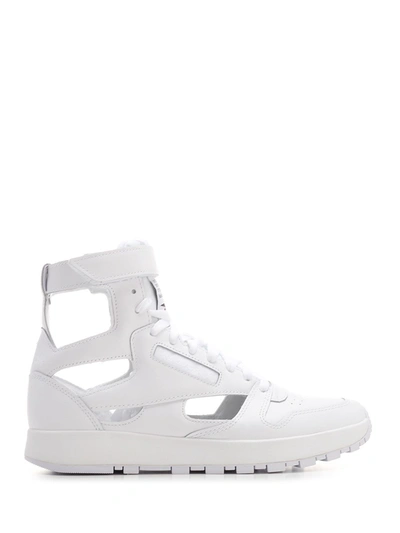 Maison Margiela X Reebok Classic Leather Tabi High-top Sneakers In White