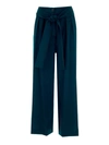 SEE BY CHLOÉ WIDE LEG TROUSERS IN BLUE