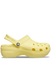 Crocs Classic Platform Sandals In Banana