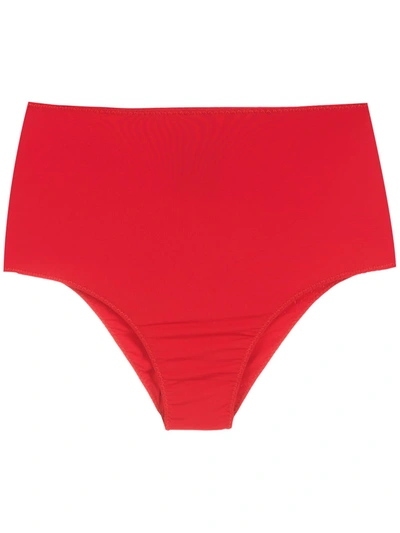 Clube Bossa Ceanna High-rise Bikini Bottoms In Rot