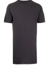 Rick Owens Long-length Short-sleeved T-shirt In Violett