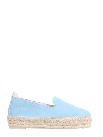 Manebi Woman Espadrilles - Hamptons - Placid Blue In Light Blue