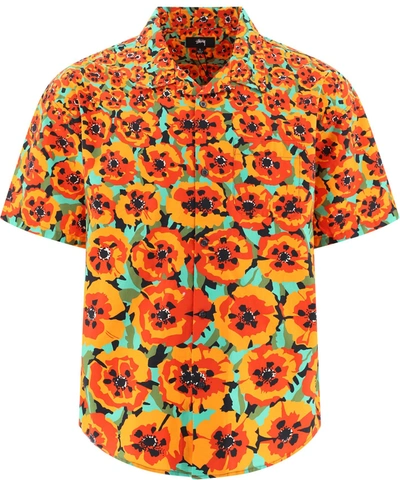 Stussy Stüssy Floral Print Buttoned Shirt In Multi