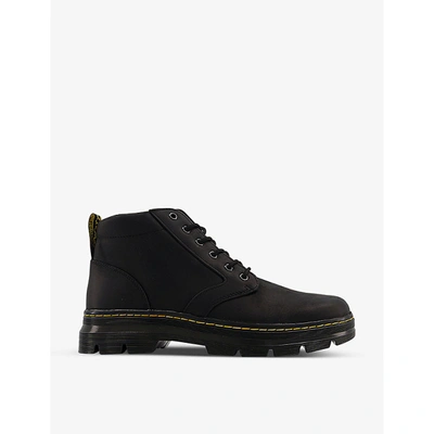 Dr. Martens' Bonny Nubuck-leather Chukka Boots In Black Wyoming