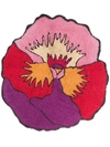 Missoni Colour-block Flower Cotton Rug In Rot