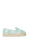 MANEBI MANEBÍ STRIPED PLATFORM ESPADRILLES