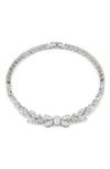 Nadri Prima Tennis Bracelet In Rhodium