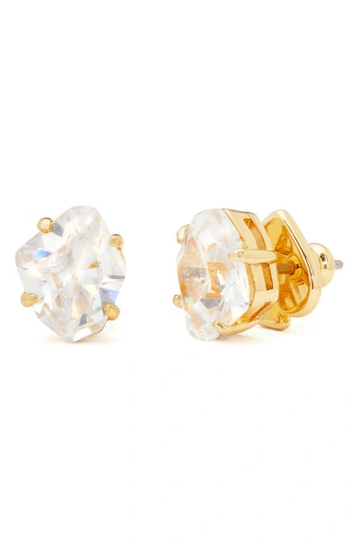 Kate Spade Treasure Trove Stud Earrings In Clear