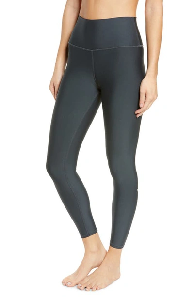 Alo Yoga High-waist Airlift Full-length Leggings In Anthracite