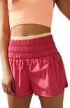 Free People Fp Movement The Way Home Shorts In Wild Raspberry