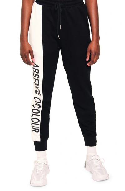 Absence Of Colour Tia Logo Joggers In Black
