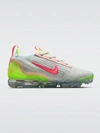 Nike Air Vapormax 2021 Flyknit Sneaker In Photon Dust,hyper Pink-bright Mango-volt