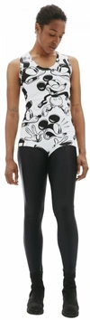COMME DES GARCONS CDG MICKEY MOUSE PRINTED BODYSUIT,GG-T038-051-2