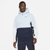 Nike Repel Men's Golf Anorak In Hydrogen Blue,obsidian,summit White,obsidian