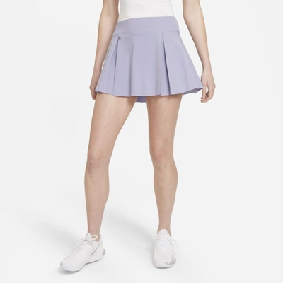 Nike Club Skirt Women's Short Tennis Skirt In Indigo Haze,indigo Haze
